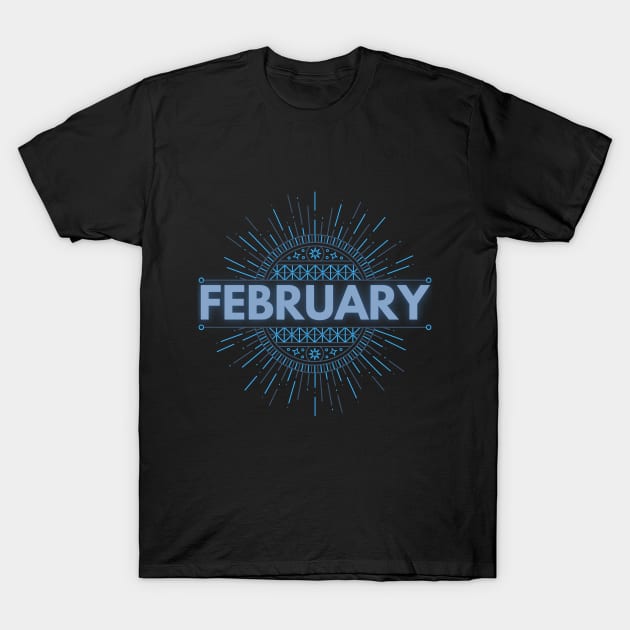 February T-Shirt by Wavey's